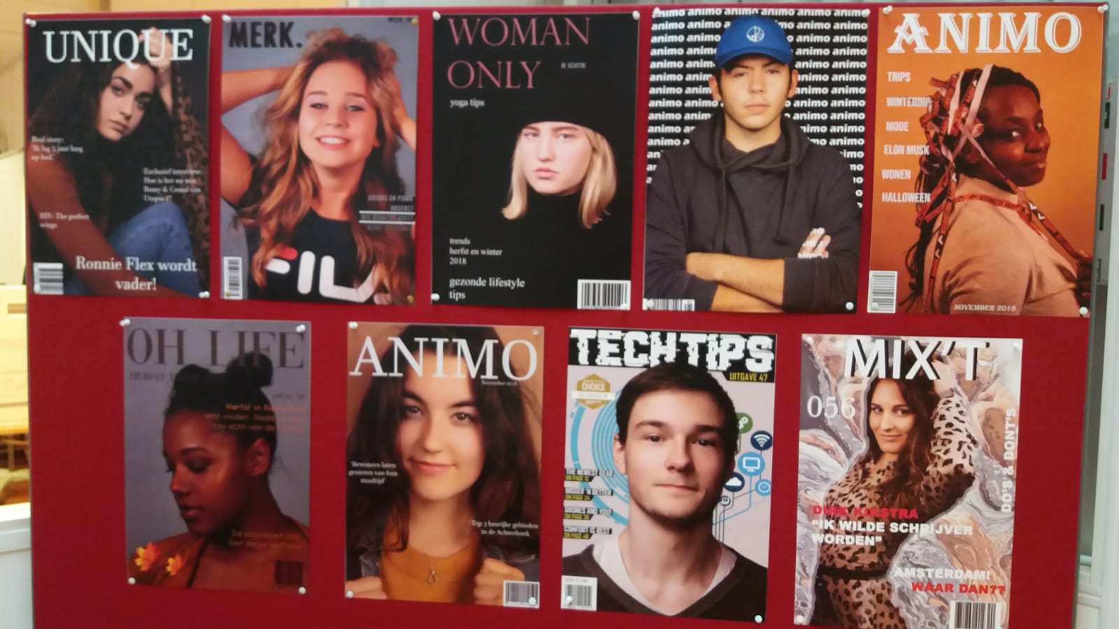 Eerstejaars MRM maken magazines