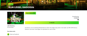 Streefbedrag gehaald!!