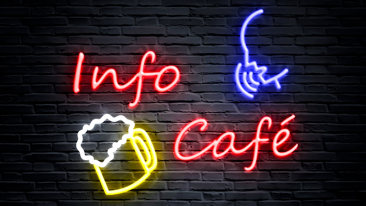 Achter de schermen bij de talkshow het Infocafé!