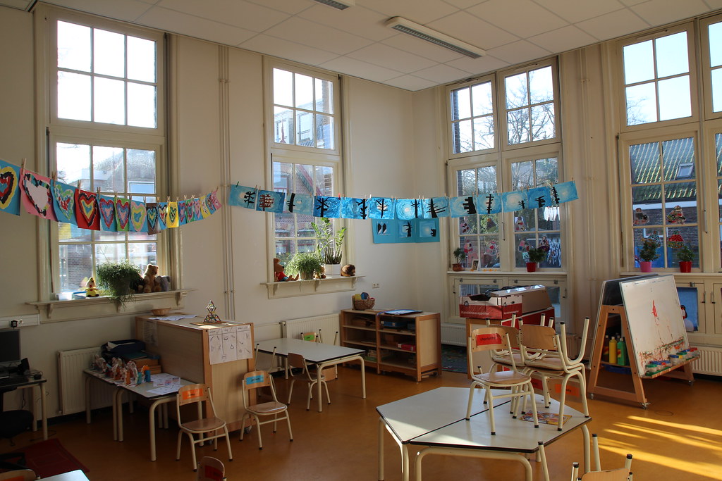 Zomer hitte op basisschool